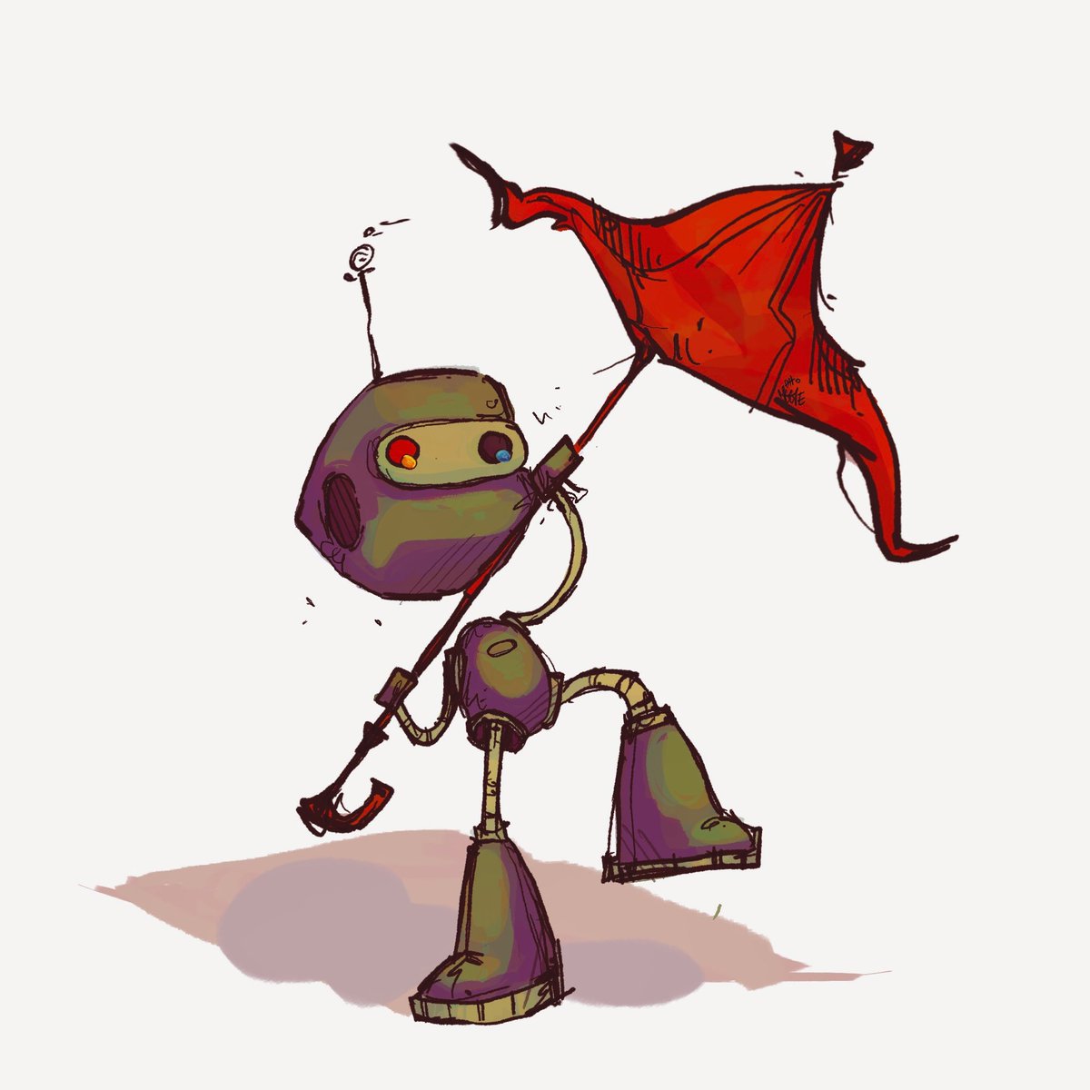 manifold robot doodle #jackmanifoldfanart