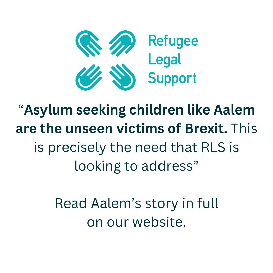 Aalem and his family's story demonstrates one of the most under-reported implications of #Brexit - people seeking asylum are prevented from reuniting with loved ones. #familyreunion #saferoutes You can read Aalem's story here buff.ly/448nybu