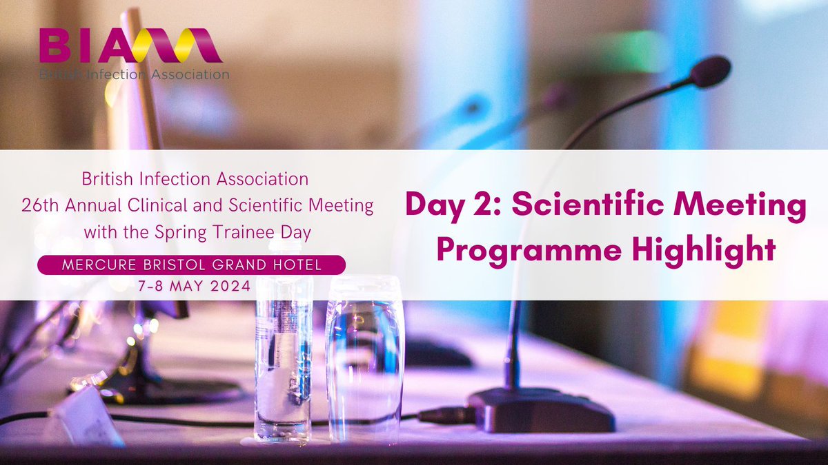 Join us for the Scientific Meeting on day 2 for the Keynote Lecture: Where are we with the TB Action Plan lead by Dr Esther Robinson👉 buff.ly/3wlpJvI #Infection #InfectionEvent #IDTwitter #AMR #BIASpring2024