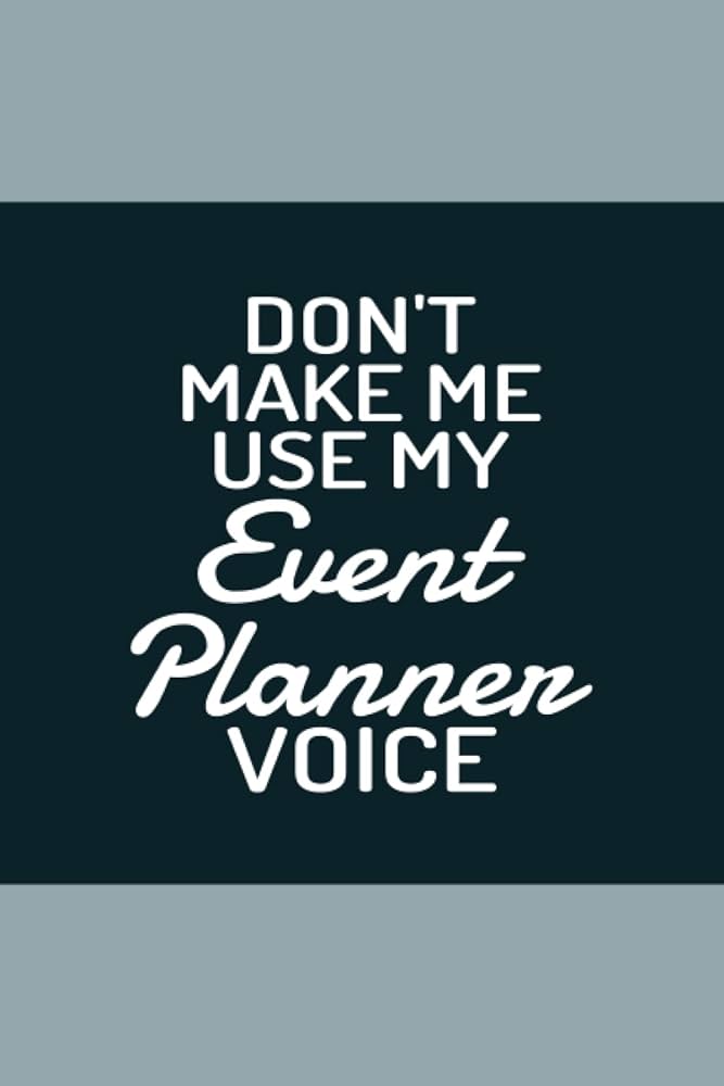 Want to know what we do? This summarises it pretty well...

#EventPlanning #FridayFunny