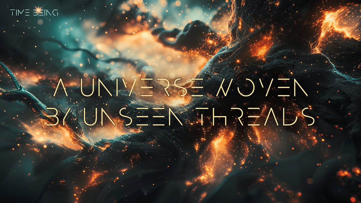timebeingmusic's tweet photo. A universe woven by unseen threads. Be sure to follow us on Instagram for more hints. 🎧😉 https://t.co/vhzb2XuA1E
