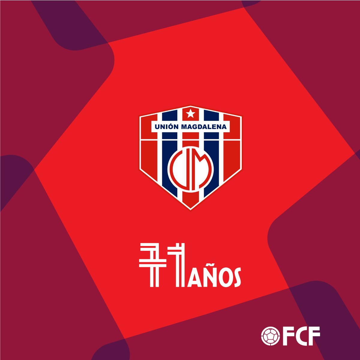 FCF_Oficial's tweet photo. ¡Feliz aniversario #️⃣7️⃣1️⃣ al @UnionMagdalena !

👏👏👏👏👏👏👏👏👏👏 https://t.co/9A9RqlKTfM