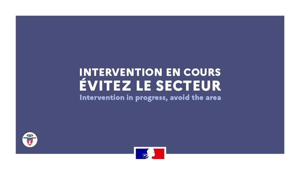 🔴 Intervention en cours rue Fresnel à #Paris16.
Évitez le secteur.