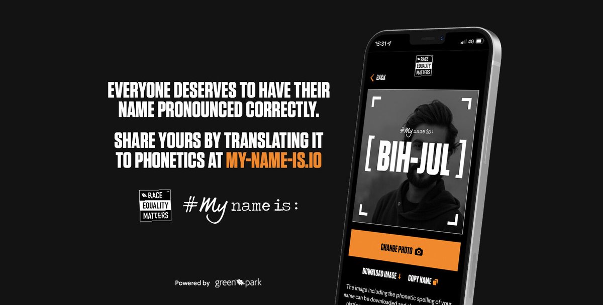 Race Equality Matters #MyNameIs, is a simple but highly impactful solution to ensure everyone pronounces people’s names correctly. raceequalitymatters.com/my-name-is/ #RaceEqualityMatters #ActionDrivesChange