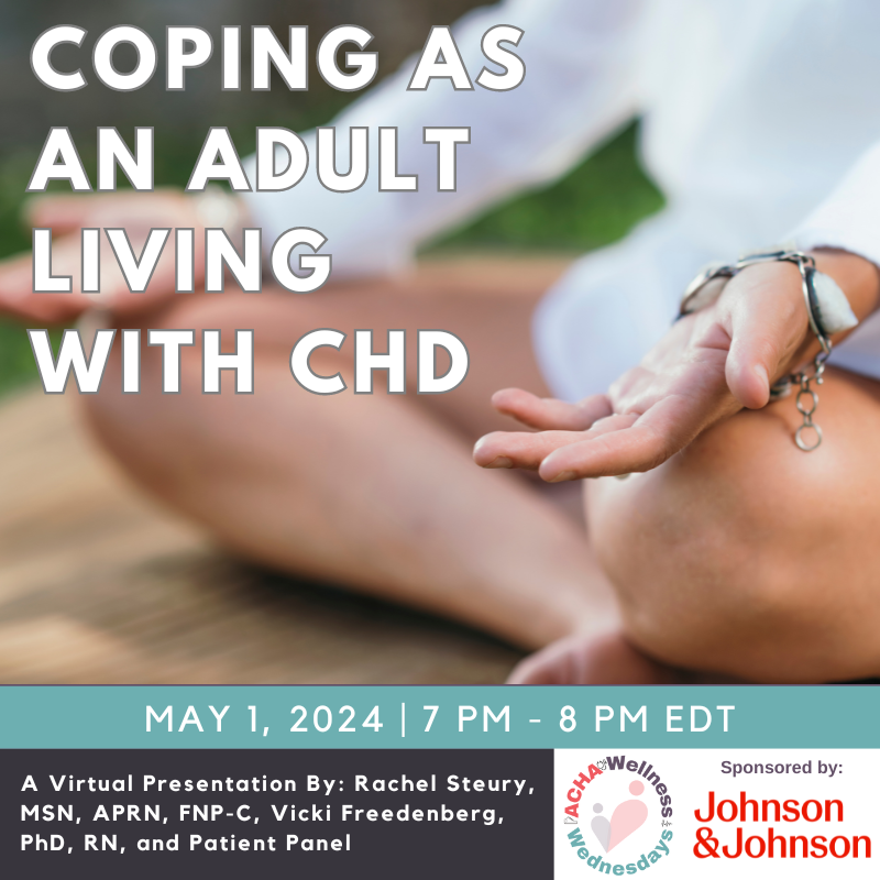 ACHA_Heart's tweet photo. Adulting can be hard; adulting with congenital heart disease can be harder. To learn more about our next webinar and register to attend: https://t.co/dgghplgDzF

#CHD #ACHD #CHDAwareness #CHDCare4Life https://t.co/3j9qs9zPTu