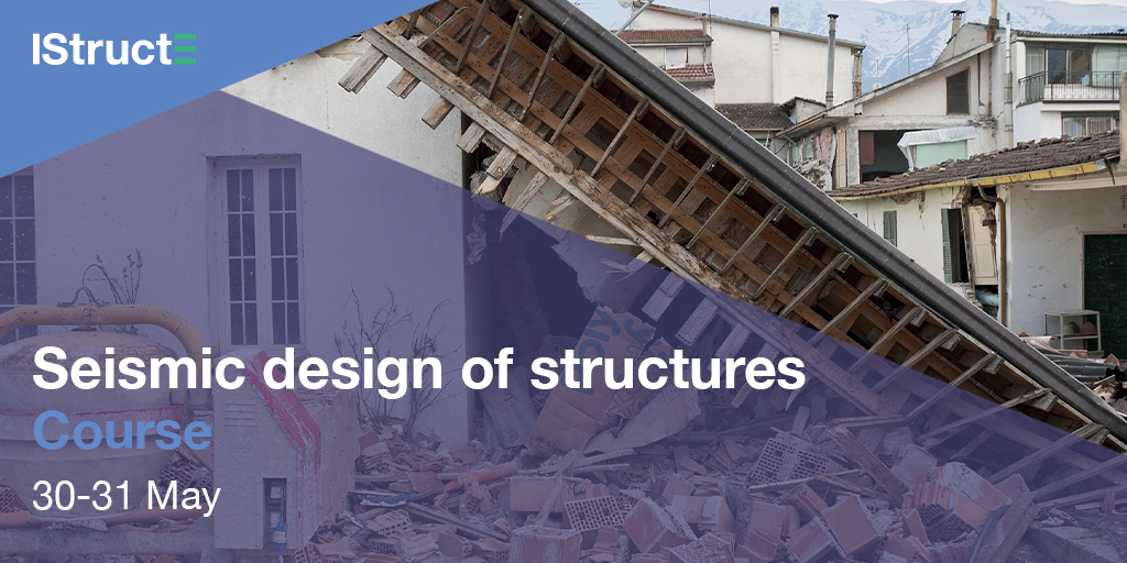 This course introduces seismic design of civil engineering structures. It builds on the basics of structural dynamics and engineering seismology. *Secure your early booking discount Learn more: istructe.org/events/hq/2024…