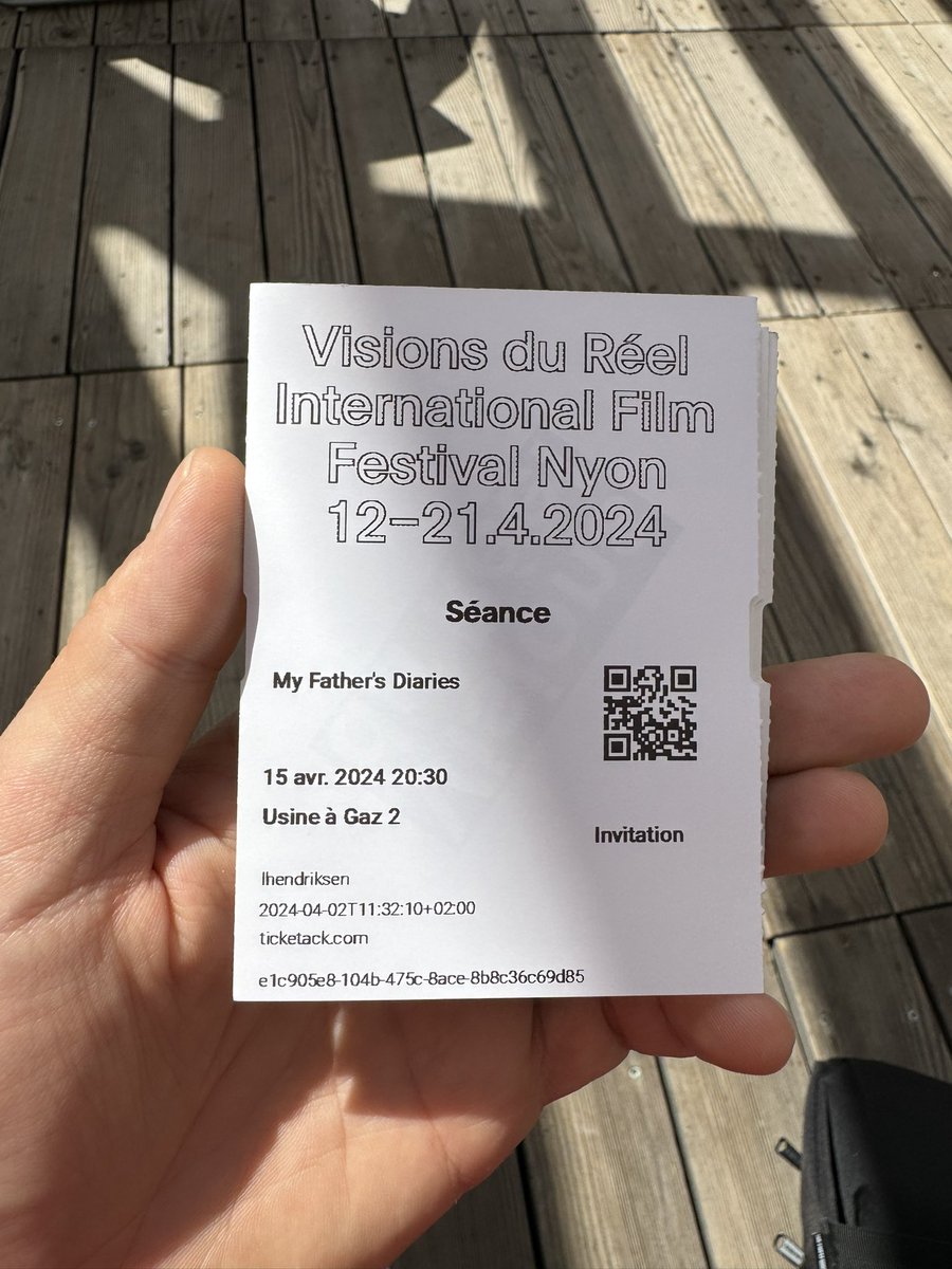 ado_hasanovic's tweet photo. "My Father's Diaries," had a world premiere on April 15th at Visions du Reel International Film Festival in Nyon. 
Read the first review of the film, ScreenDaily: https://t.co/x84SDmjR0e https://t.co/fjNevTZnhQ