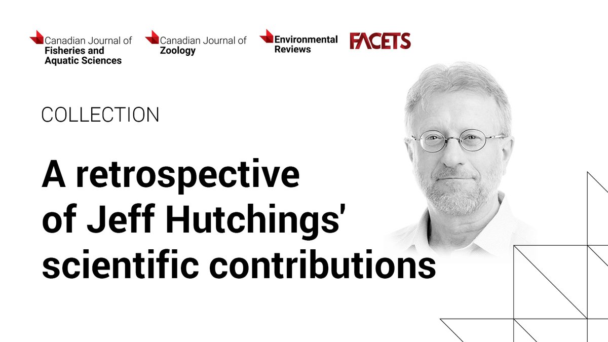 Canadian Journal of Zoology (@canjzoology) on Twitter photo Discover contributions of Dr. Jeffrey Hutchings to life history evolution, fisheries management, policy, and more in this joint retrospective from <a href="/cjfas/">Canadian Journal of Fisheries and Aquatic Sciences</a>, <a href="/CanJZoology/">Canadian Journal of Zoology</a>, <a href="/FACETSjournal/">FACETS Journal</a>, and Environmental Reviews:
ow.ly/HBFt50RaXIV Discover contributions of Dr. Jeffrey Hutchings to life history evolution, fisheries management, policy, and more in this joint retrospective from <a href="/cjfas/">Canadian Journal of Fisheries and Aquatic Sciences</a>, <a href="/CanJZoology/">Canadian Journal of Zoology</a>, <a href="/FACETSjournal/">FACETS Journal</a>, and Environmental Reviews:
ow.ly/HBFt50RaXIV