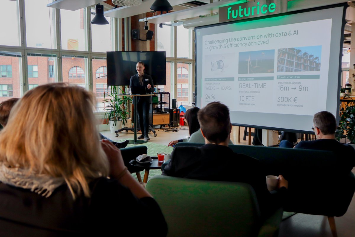 Boardman Grown Tampereen aamutilaisuus oli täynnä innostusta ja uusia oivalluksia! Kiitos kaikille osallistujille ja erityiskiitos puhujallemme Aleksi Roimalle, @Futurice. #kasvuyrittäjyys #tekoäly