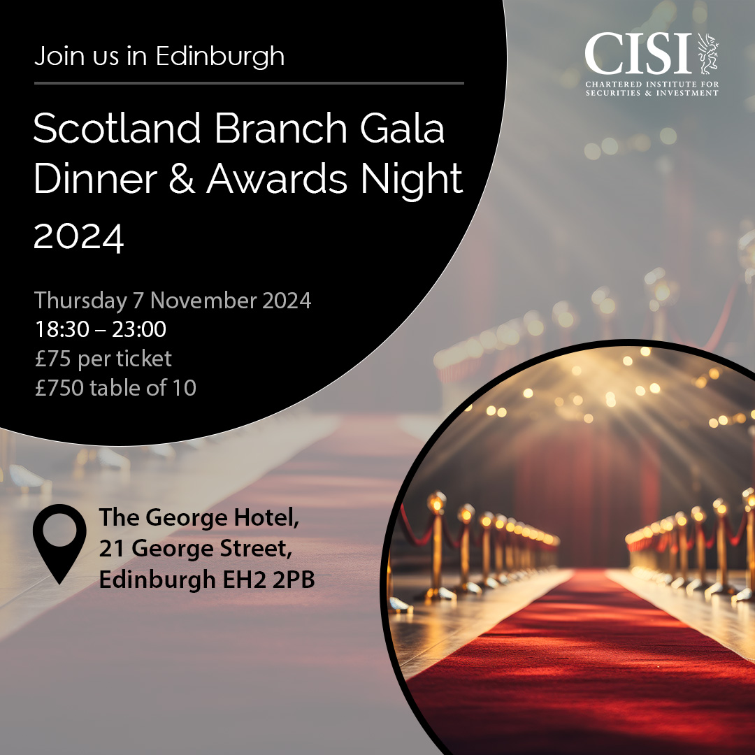 Get together with your peers and join us in Scotland this November for an unforgettable evening filled with delectable cuisine, stimulating dialogue, and the chance to connect with fellow industry leaders and experts: cisi.org/cisiweb2/shop/… #networking #socialevent