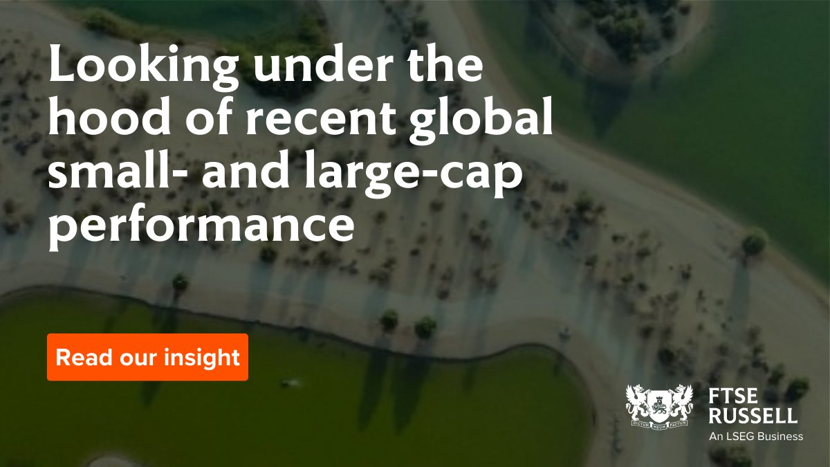 How can the recent shift in the relative performance of emerging large-caps and small-caps be largely explained? Mark Barnes and Indhu Raghavan from our Global Investment Research team share their views, read them here: lseg.group/4and5va