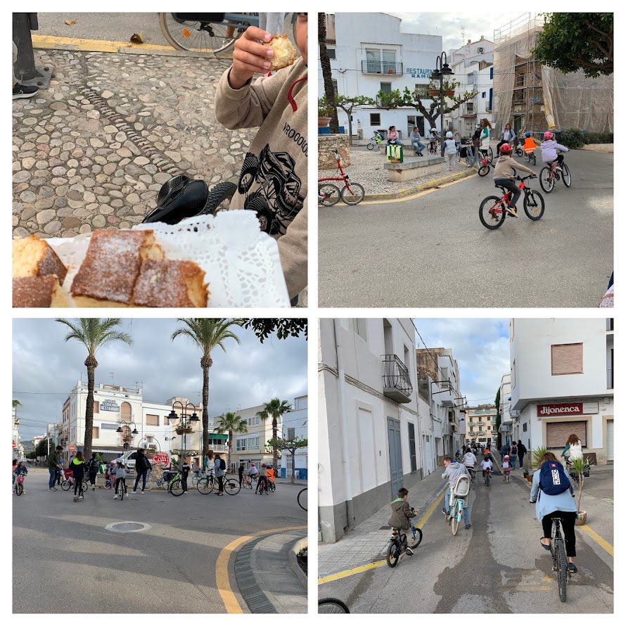 jsanc238's tweet photo. Avui al #bicibus de Les Cases d’Alcanar hem fet un bon maridatge: bici 🚲+ coc 🍰. https://t.co/SzBG0DEWT7