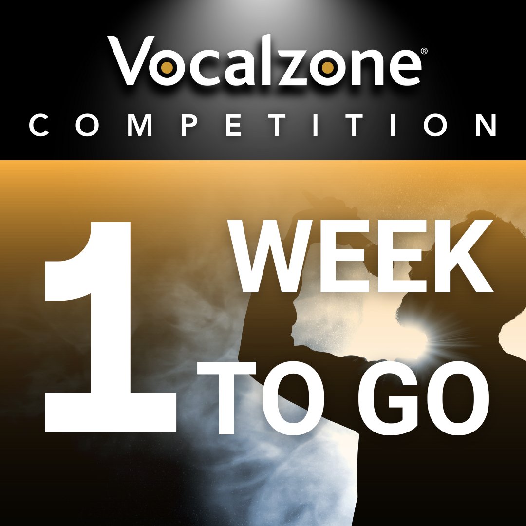 1 week left to apply to our vocal competition! 🎤 Upload your singing submissions to TikTok with caption 'Vocalzone competition submission' and tag us @vocalzonehq for the chance to win 🎉 #vocalzone #singingcompetition #vocalcompetition #vocalzonehq