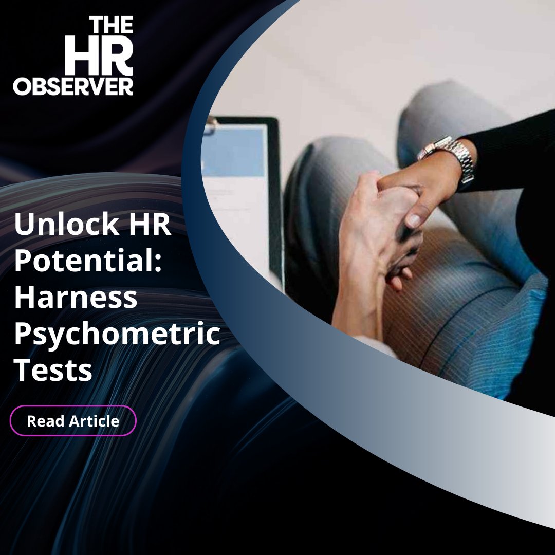 Cyril Morozov's article discusses using psychometric tests in HR, covering personnel search, selection, motivation, career development, and safety. Read more: bit.ly/3JmdoL4 #hrobserver #thehrobserver #HR #EmployeeDevelopment #Psychometrics