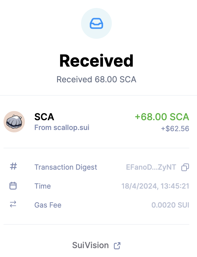 🎉 $SCA Giveaway 🪂 To celebrate the success of my @Scallop_io thread, I will send half of the gift from @djchrisssssss to a person who: - Follow @angelodotsui - Like + RT this post and tag 3 $SUI folks Draw is in 24hrs ⏳ *Disclaimer* I wasn't paid for the thread!