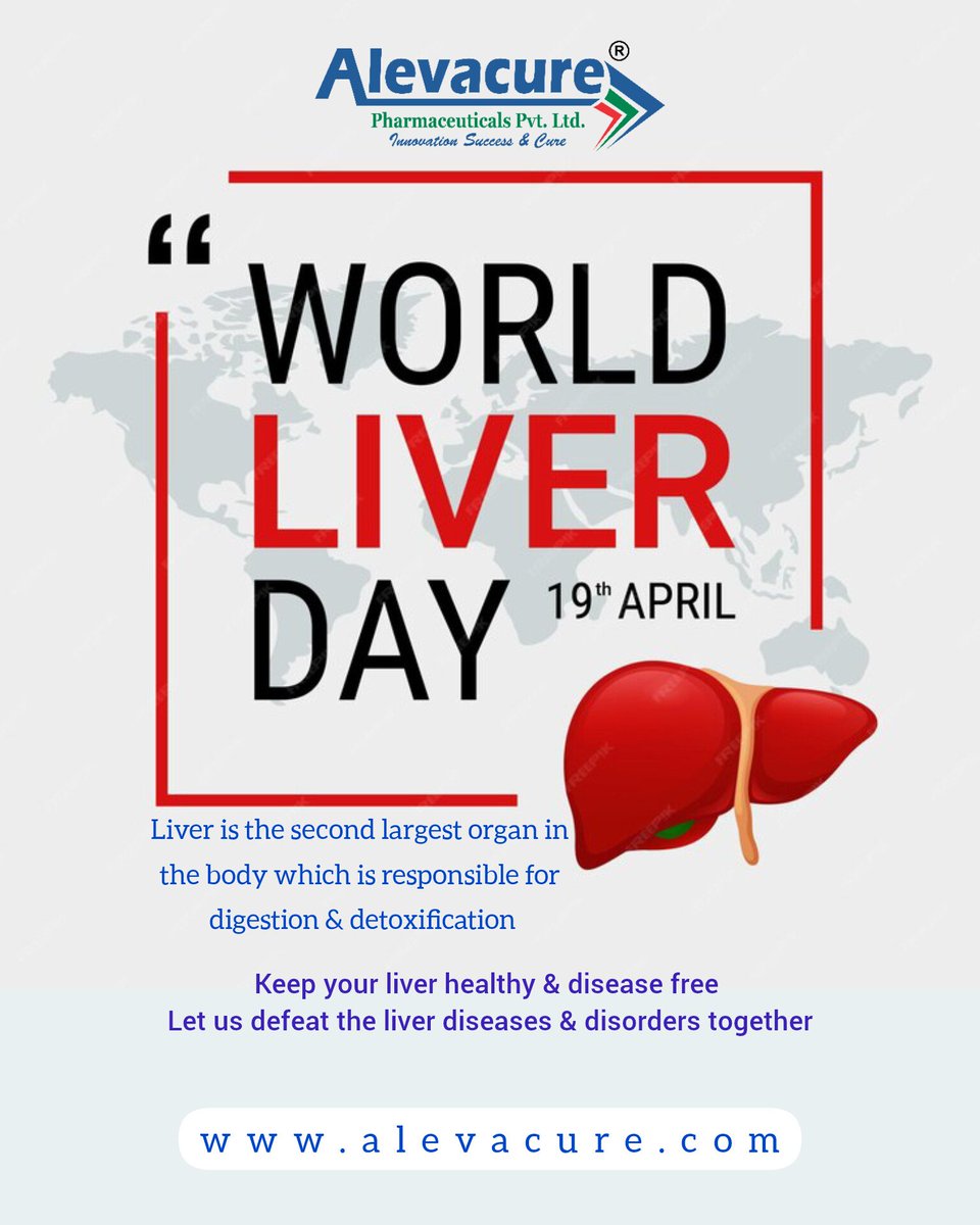 AlevacurePharma's tweet photo. #WorldLiverDay https://t.co/DX4TnCGtnP