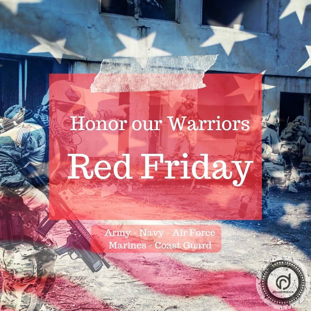 Join in a prayer for our service members. Army ⭐️Navy ⭐️Marines ⭐️Coast Guard #RedFriday Dear God, be with the men and women in uniform, who bravely serve our nation every single day. We ask that you cover them with your protection, that you would be their guiding force who…