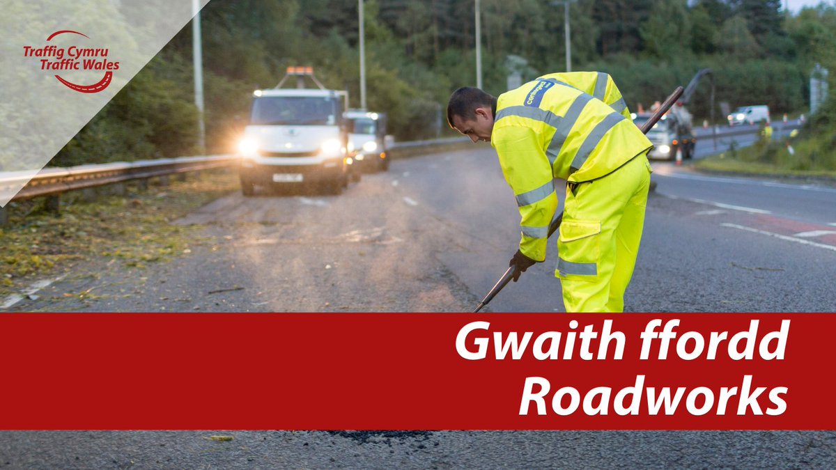 🚧 Roadworks 🚧 📍 #A483 Broad Street, Builth Wells closed for utility works⛔ 📅 15/04 - 20/04 ⌚ 22:00 - 06:00 Diversion in place.