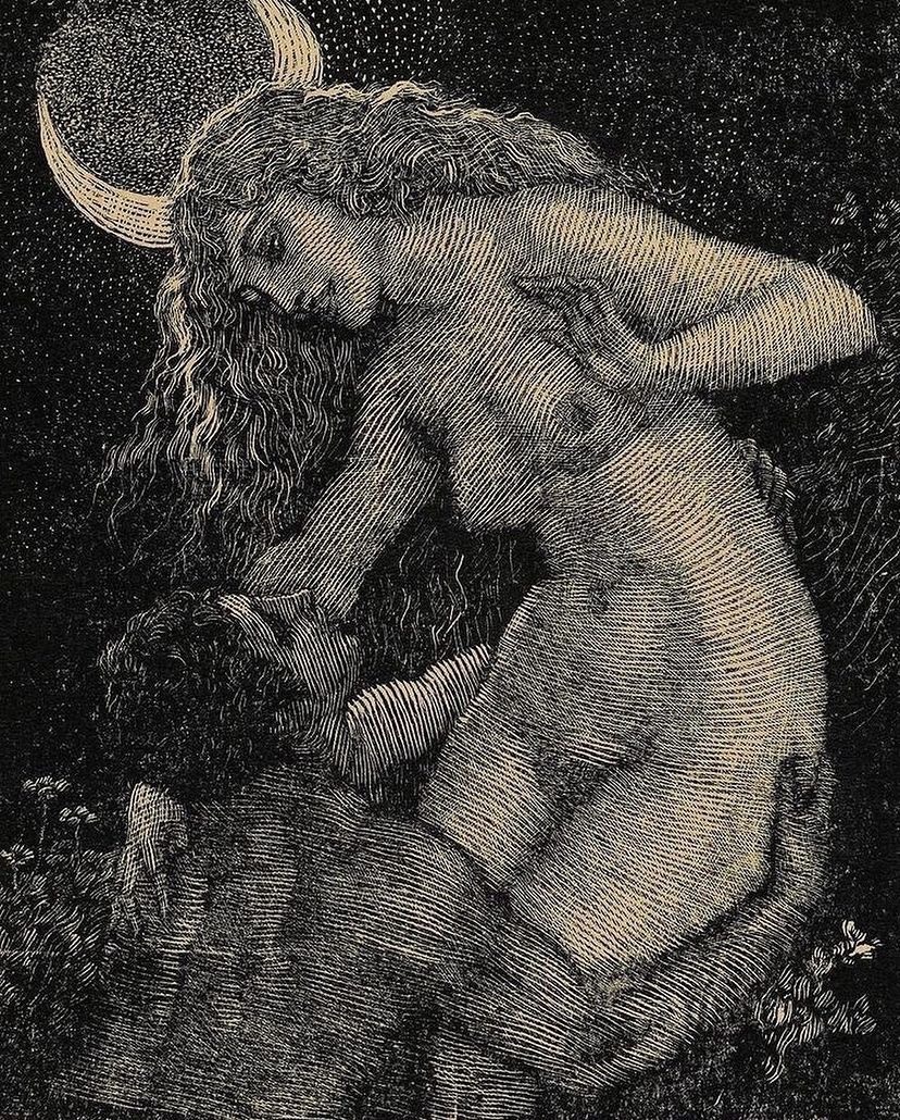 Thief of the Moon, 1924, by Norman Lindsay