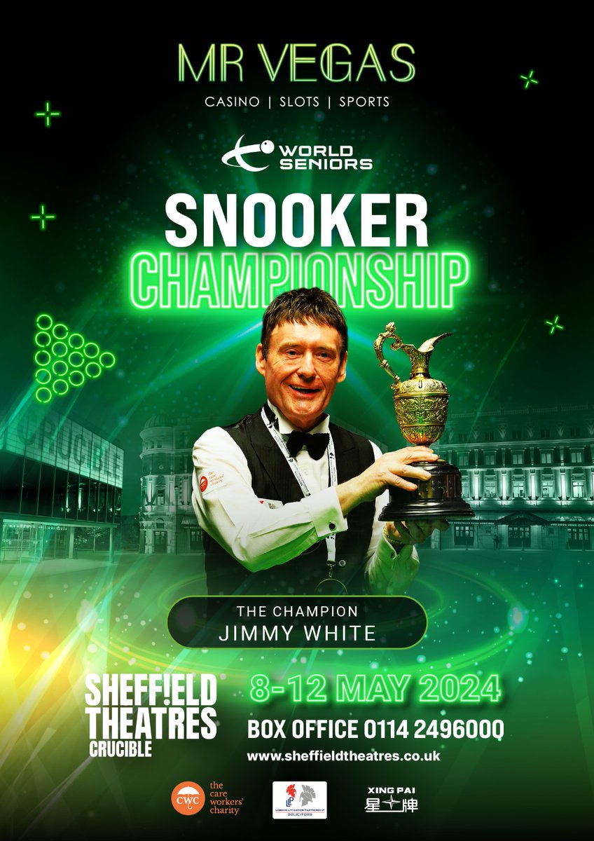 Hope everyone can make it to the World Seniors, going for number 5 so would love to see you all there! sheffieldtheatres.co.uk/events/world-s…