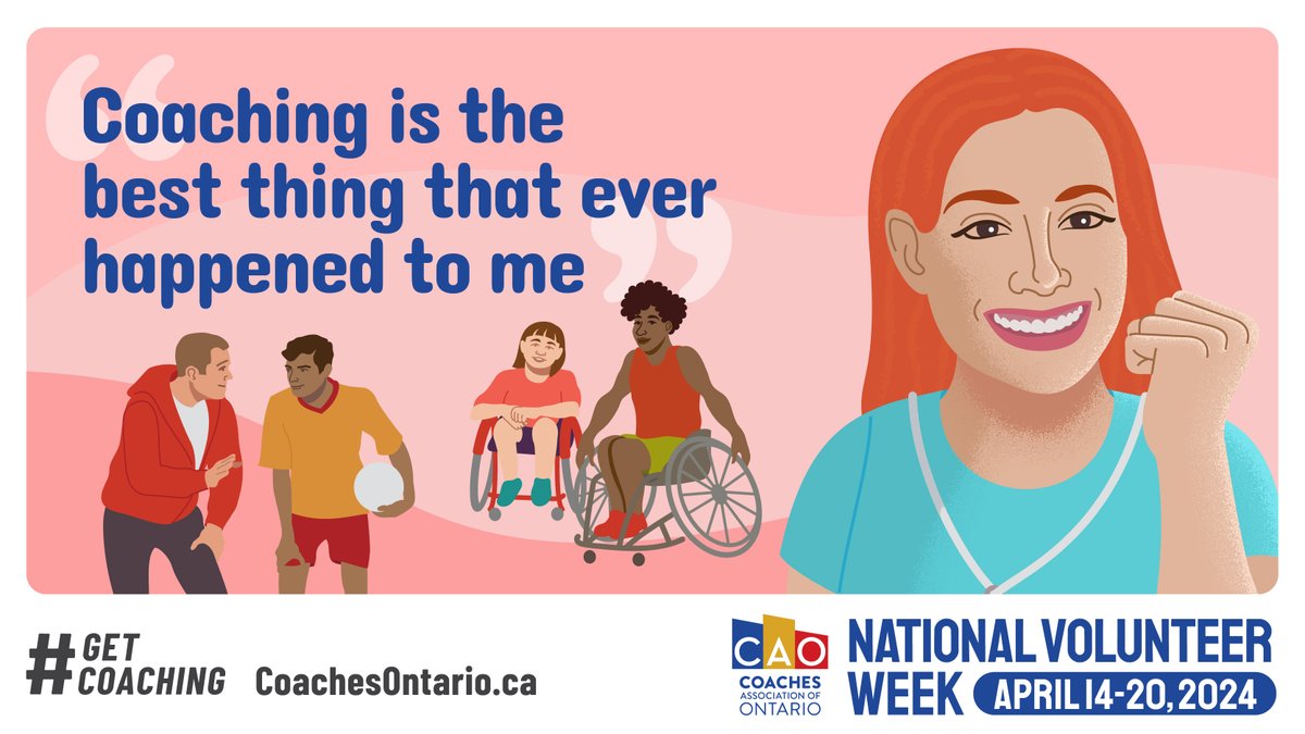 “Coaching is the best thing that ever happened to me” 98% of sport coaches LOVE what they do – you can be one of them! #GetCoaching and enjoy the many benefits of leading quality sport experiences for yourself: rb.gy/ftdeot #NVW2024