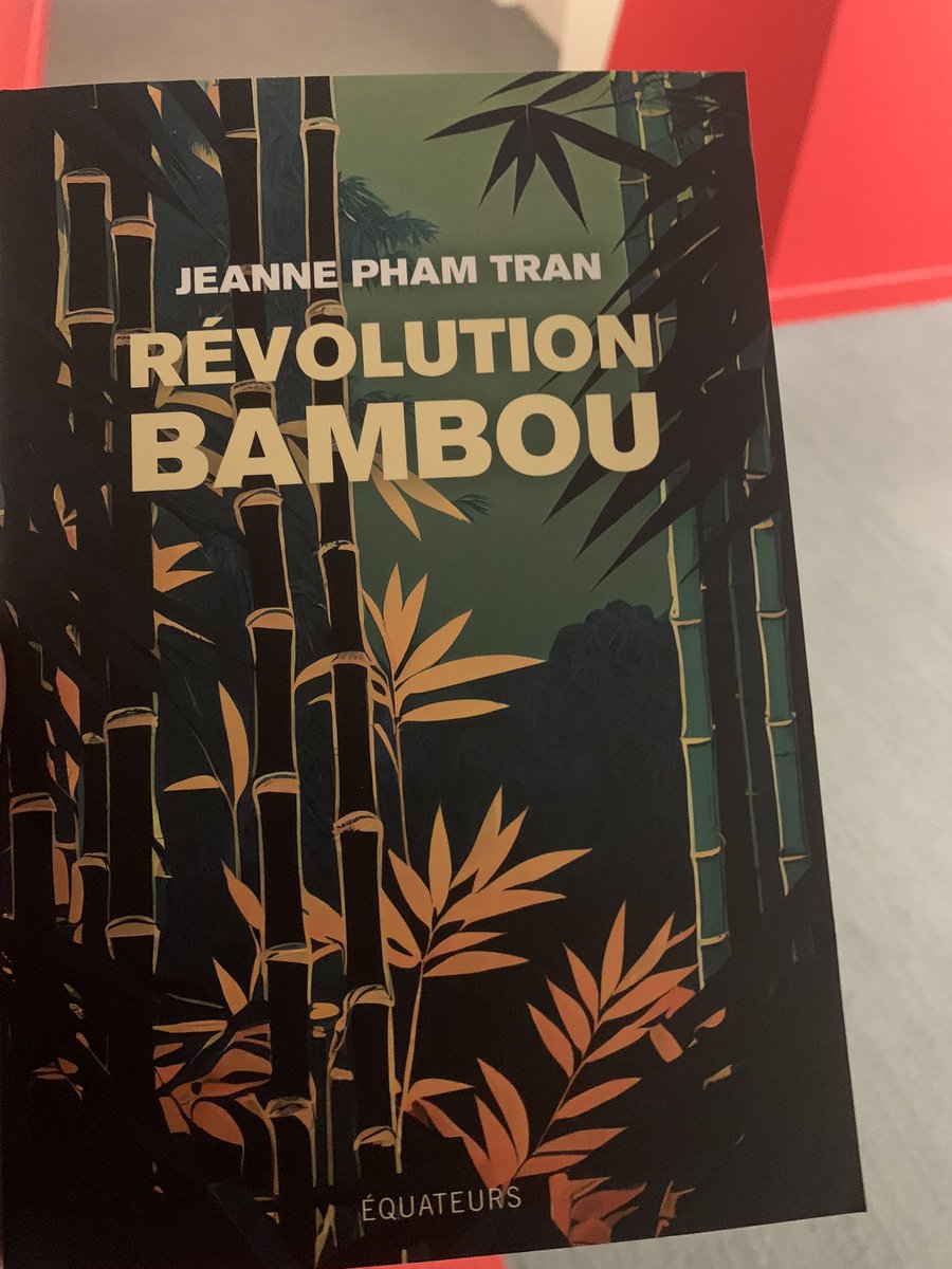 A 14h @Daniel_Fievet reçoit @JeannePhamTran pour son nouveau livre #RevolutionBambou qui paraîtra le 24 avril. @franceinter #bambou #ecologie #asie #occident