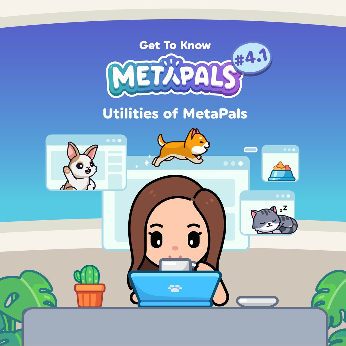 MetaPals is not just your basic digital companions, it's far beyond that🚀 Take a look at what MetaPals has to offer!👀