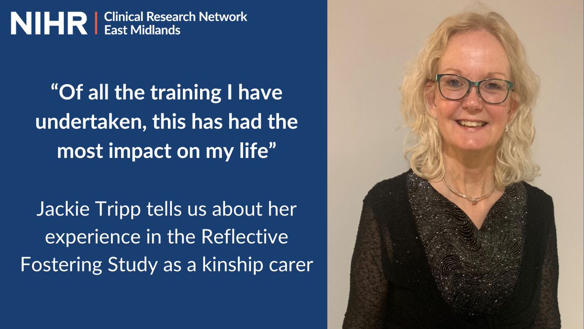 Read about Jackie's experience as a #kinshipcarer in the Reflective Fostering Study and how it has impacted her life 👇 bit.ly/49Ghecx @fosteringstudy is the largest ever UK study to evaluate support for carers and the children in their care @AFNCCF @kinshipcharity
