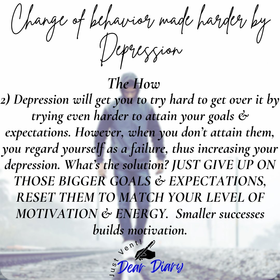 Did you know that Depression affects your behavior? The How #day3 #deardiary #deardiaryke #solutions #mentalhealth #mentalhealthawareness #learningaboutmentalhealth #mensmentalhealth #womensmentalhealth #depression #anxiety #ADHD #PTSD #affects #behavior #DidYouKnow #How