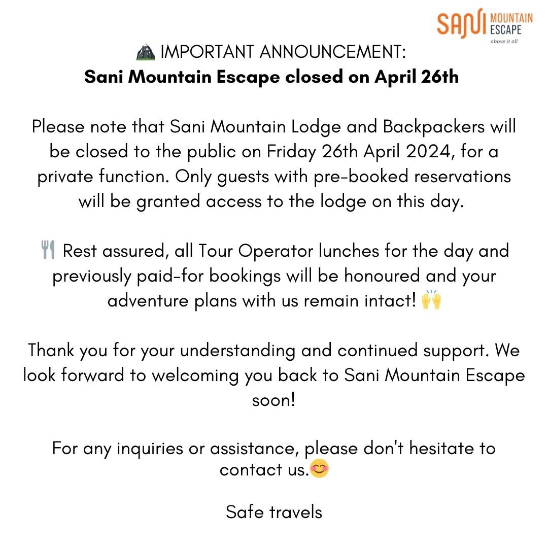 Sani Mountain Escape tweet media