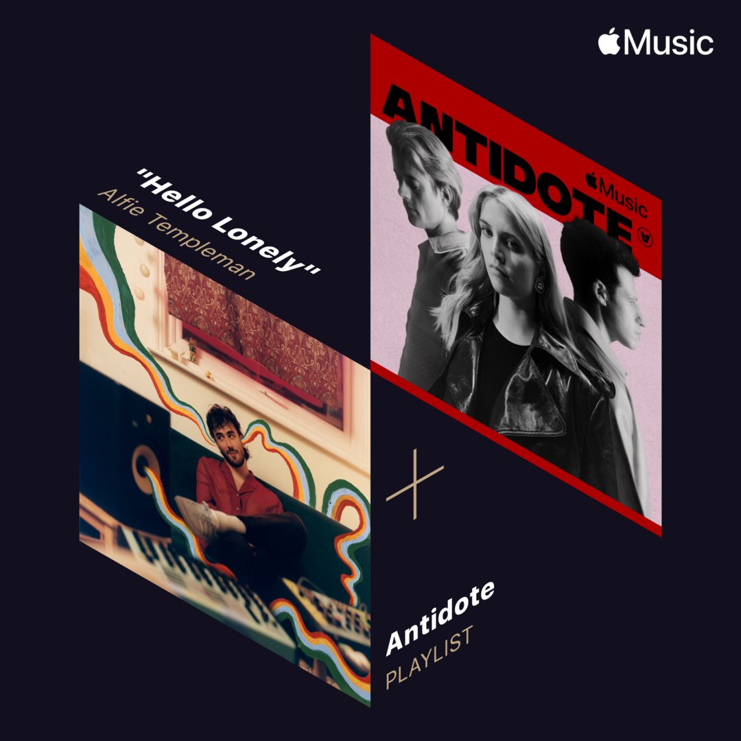 thank you @AppleMusic for adding ‘hello lonely’ to the antidote playlist 😻 music.apple.com/gb/playlist/an…