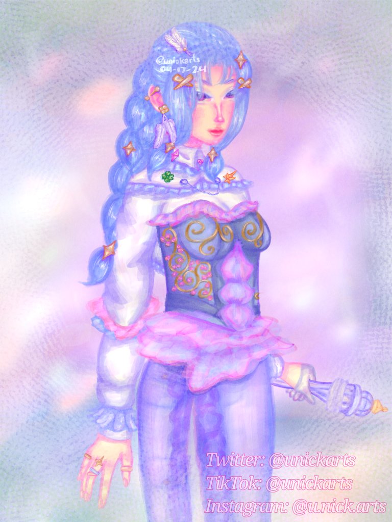 unickarts's tweet photo. 'created to create'🔮💫
meet Genevieve Harlomhock, oc from the harlomhock family
#artsoftwitter #artsontwitter #oc #ocart #originalcharacter #originalcharacterart #digitalart #digitalartist #ibisPaintX #イラスト #オリジナルイラスト #オリジナルキャラクター https://t.co/yaBtZdvliW
