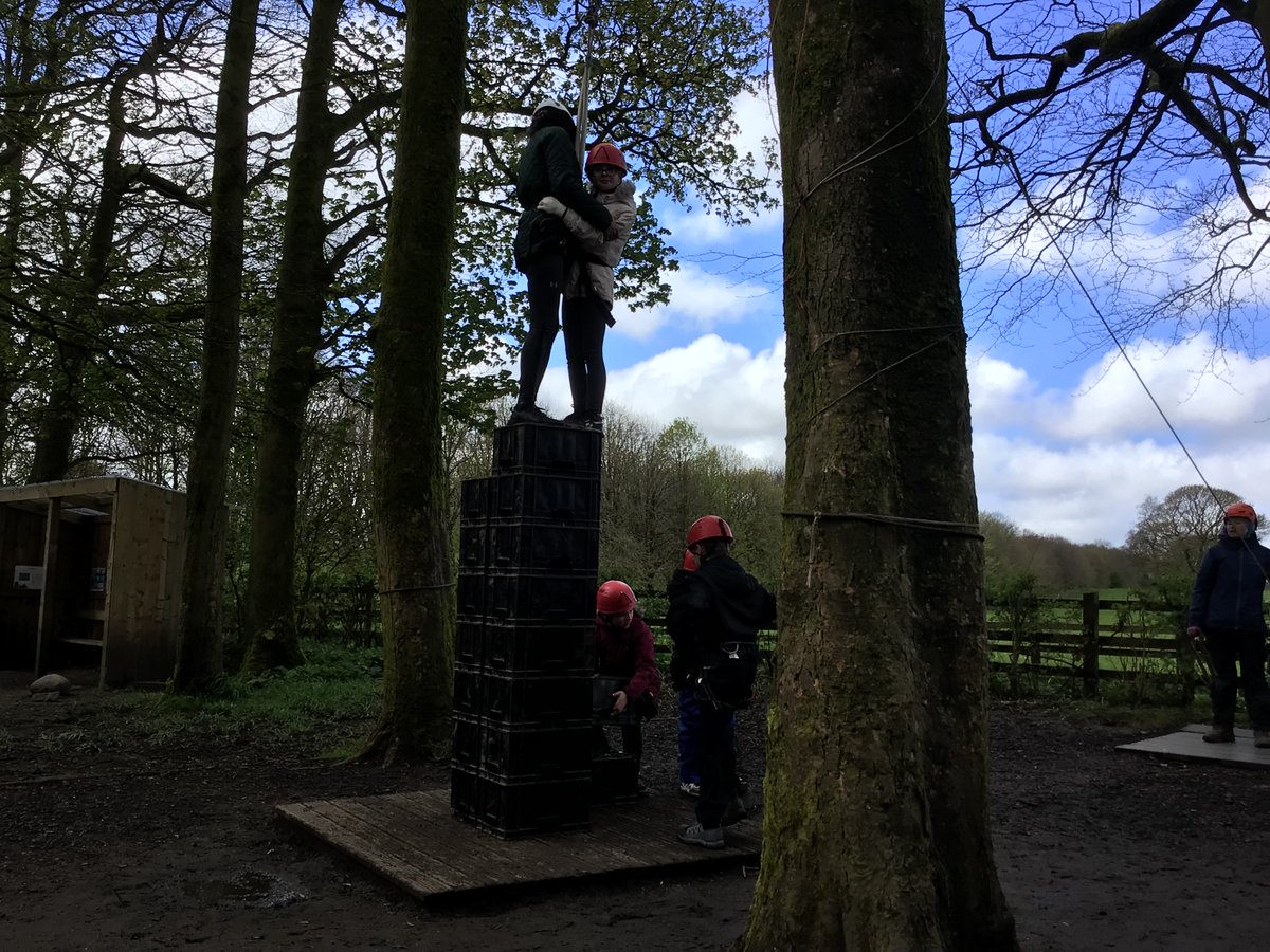 Balancing on crates before they topple and come crashing down! Group4 Crate stacking!