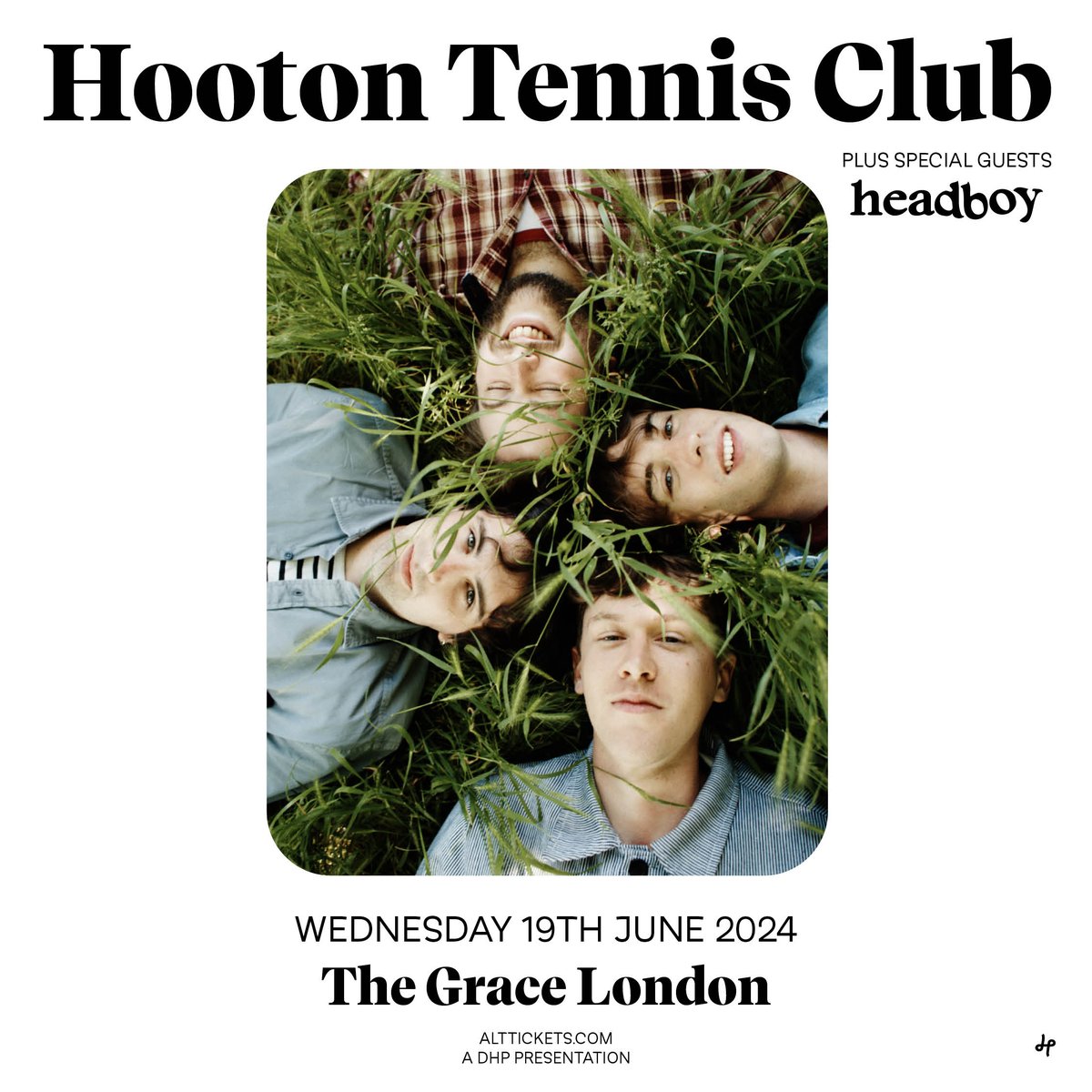 Support for @hootontennisclb has been confirmed as @thatheadboyband this June! 📅 Wednesday 19 June 2024 🎟️ Get tickets 👉 ticketweb.uk/event/hooton-t…