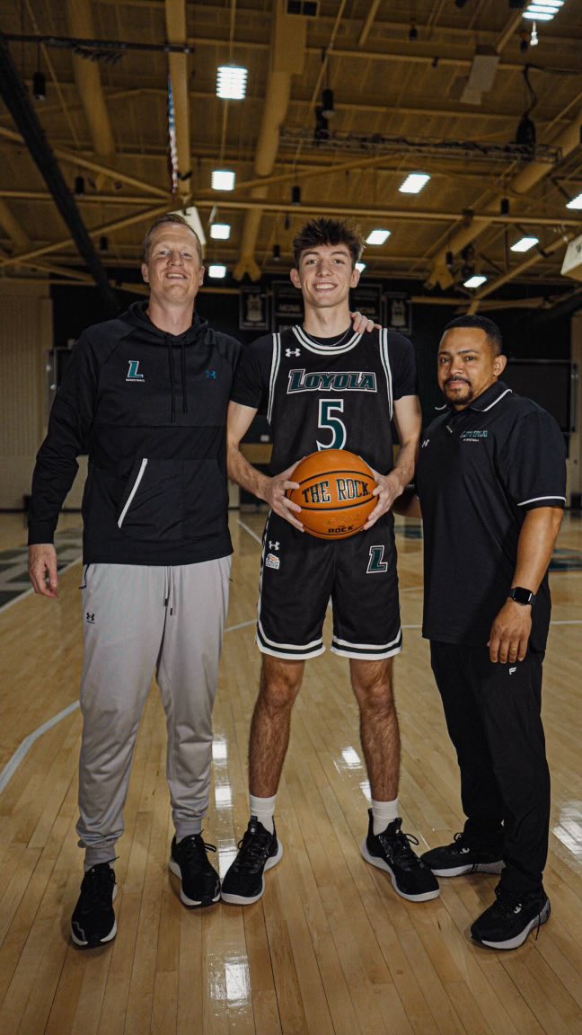 2024 @CYPanthersHoops/@PrideUAALegacy wing forward Greg Guidinger has committed to Loyola (MD) and new head coach Josh Loeffler. Fresh off a state championship, Guidinger provides length and shotmaking to the Greyhounds’ lineup