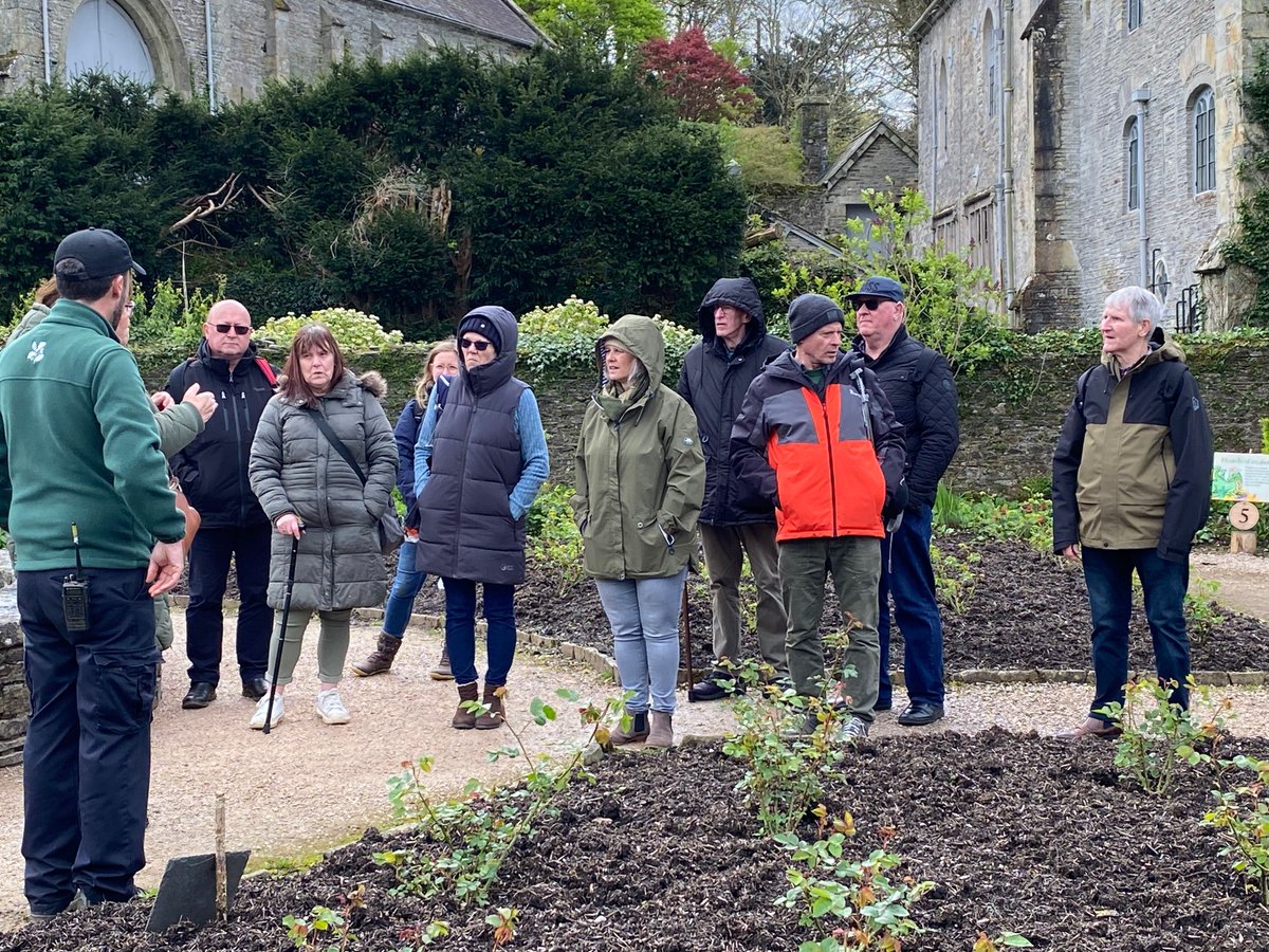 Sensory Solutions  in partnership with Tamara, visited Buckland Abbey yesterday with our Deaf clients and provided a British Sign Language Interpreter. We had a garden tour with the Head Gardener in the morning, and after lunch had a tour of the house. #ImprovingLivesPlymouth