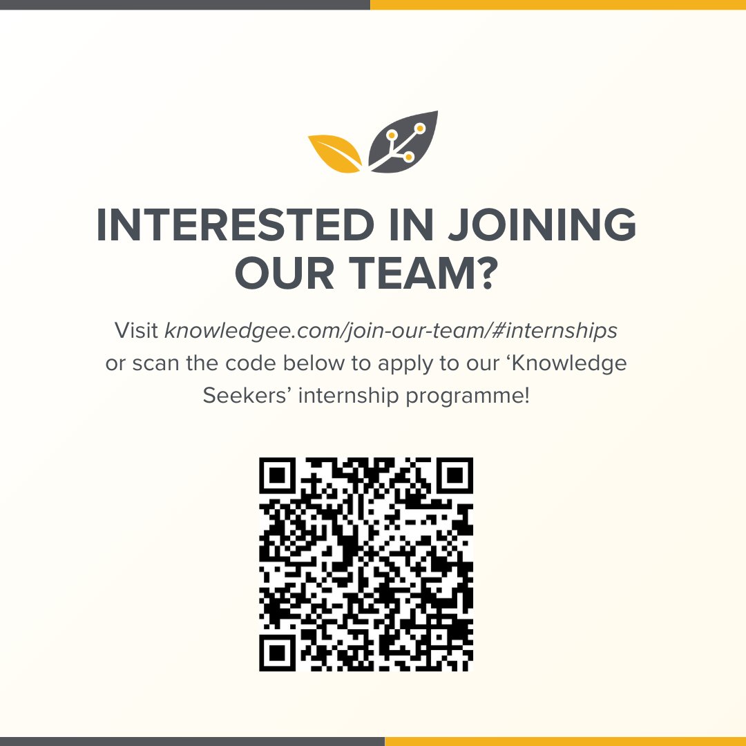 Don't miss the chance to apply to our 'Knowledge Seekers' summer #InternshipProgramme! We have a range of positions available, including roles in #marketing, #training, UI/UX design, and more. Apply today >> bit.ly/4adUql4 #SummerInternship