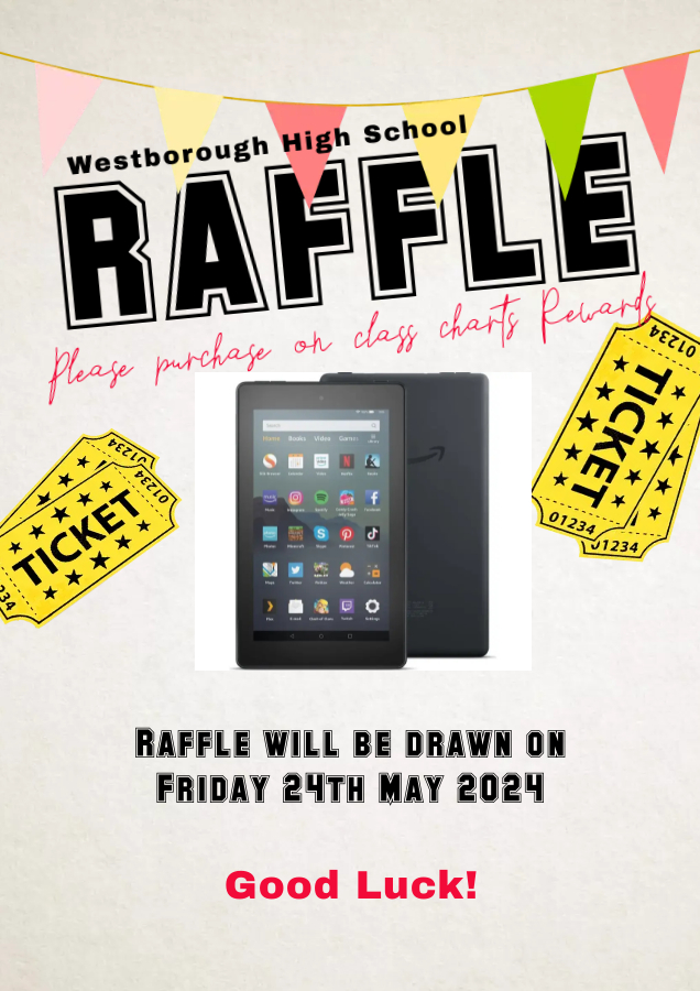 Pupils can exchange rewards points for a chance to win a fire tablet #PositiveRewards #Points #raffle