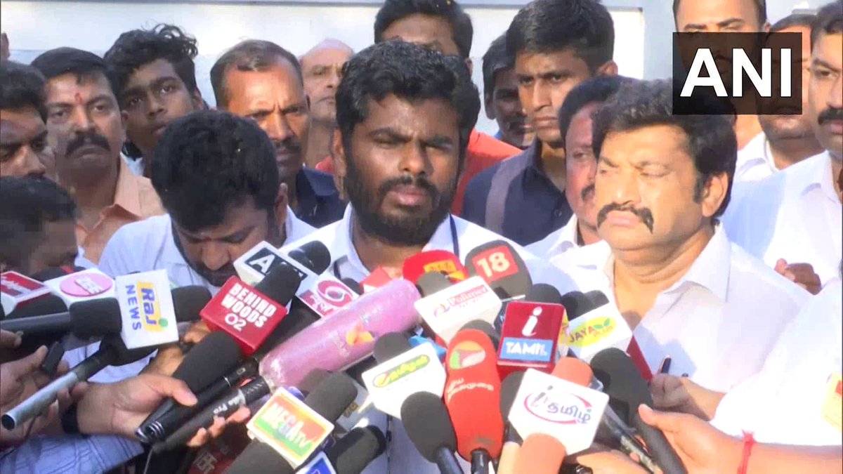 Tamil Nadu | State BJP chief and Coimbatore Lok Sabha constituency candidate K Annamalai says, 'We saw complaints from a large number of voters on their names being missing from the voters' list. This happened in many places. We are demanding re-poll in places where the names of