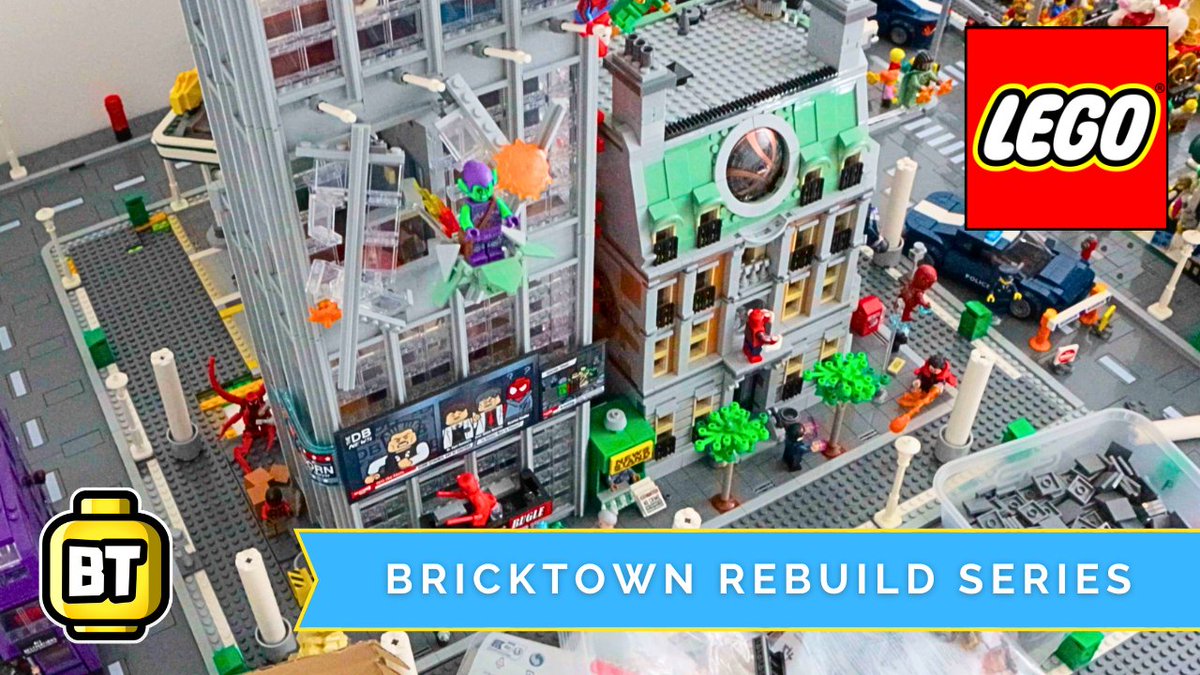 BricktalkTV's tweet photo. This week we are adding Avengers tower to bricktown 

https://t.co/JSGeDtgS88

#lego #legocityupdate https://t.co/YgdjdSzxCQ