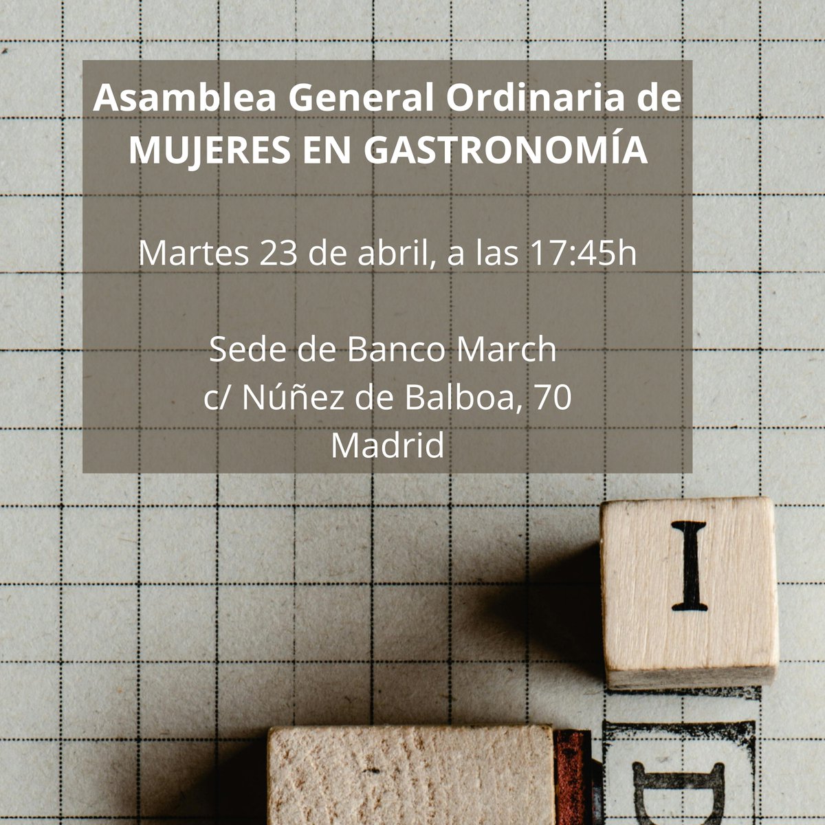 Esta es una magnífica oportunidad para vernos, informaros de lo hecho hasta ahora y los planes que hay para futuro. Es importante contar con vuestra presencia y vuestras ideas. RSC: secretaria@asociacionmeg.com