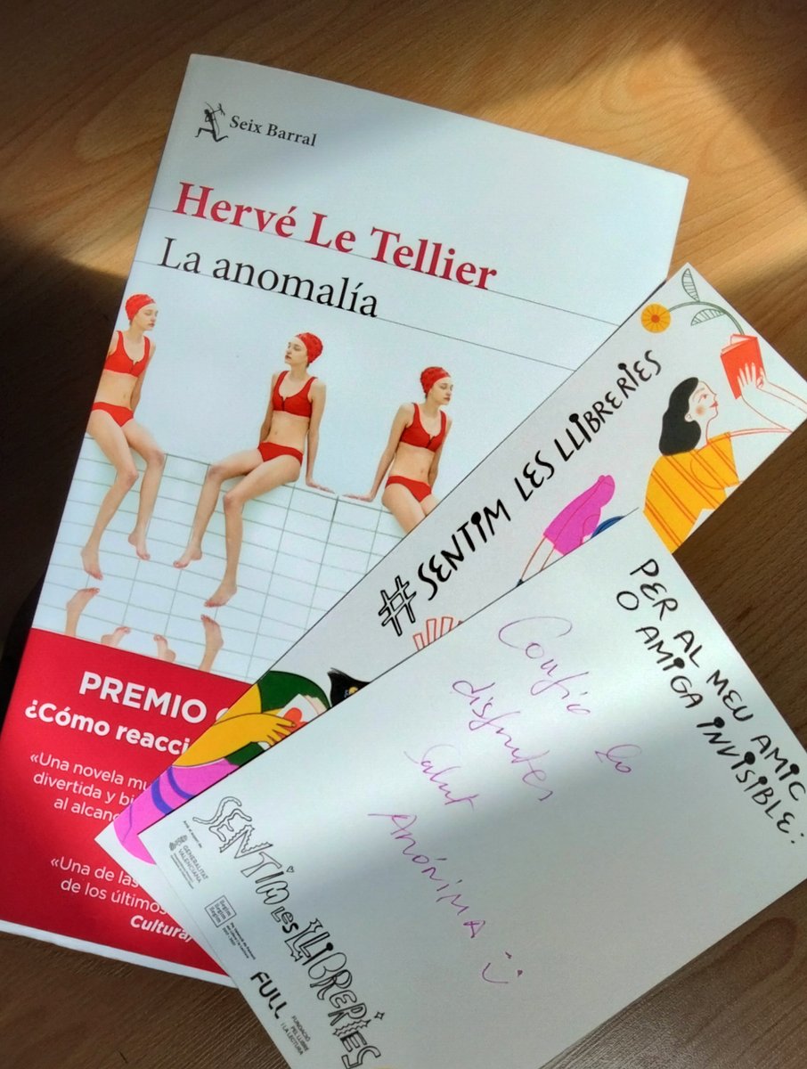 ¡Qué chuli esto del #Sentimlesllibreries, un besito para mi amigo invisible y para <a href="/LPrimado/">Libreria Primado</a>! 📚🤍