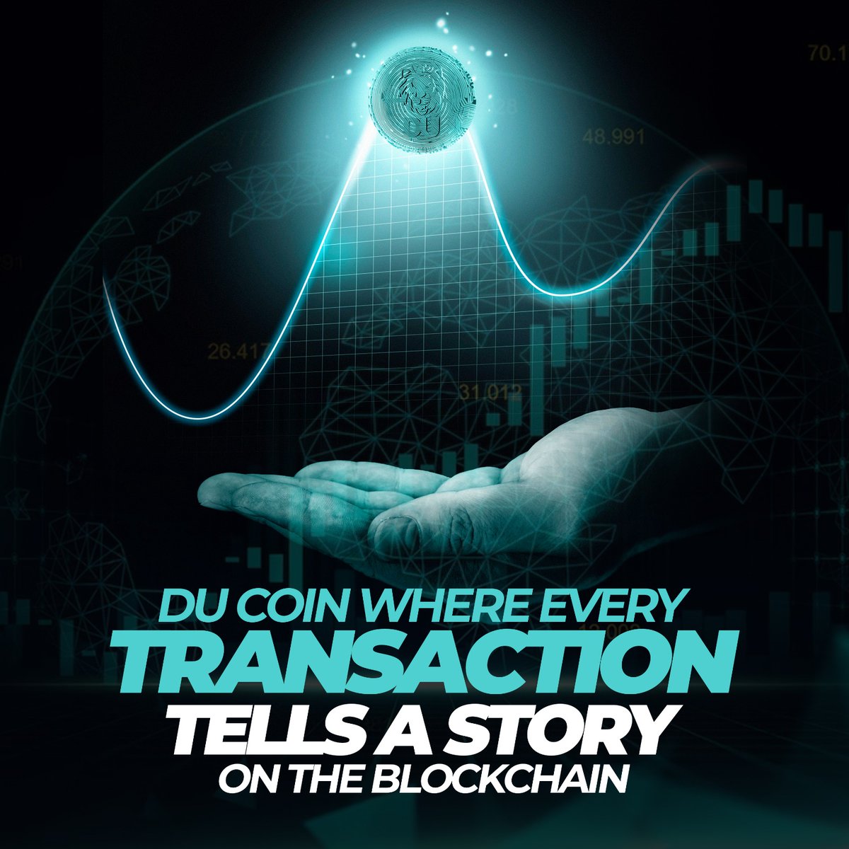 DuCoinnetwork's tweet photo. Unravel the narrative of finance with every blockchain transaction on Du Coin. 📖💸

 #BlockchainChronicles #CryptoStories #DecentralizedJourneys #FinancialNarratives #Blockchain #CryptoThrills #invest #InvestmentOpportunity #investwisely #stakeearn #staketoelevate #StayTuned https://t.co/Y344yjedGt