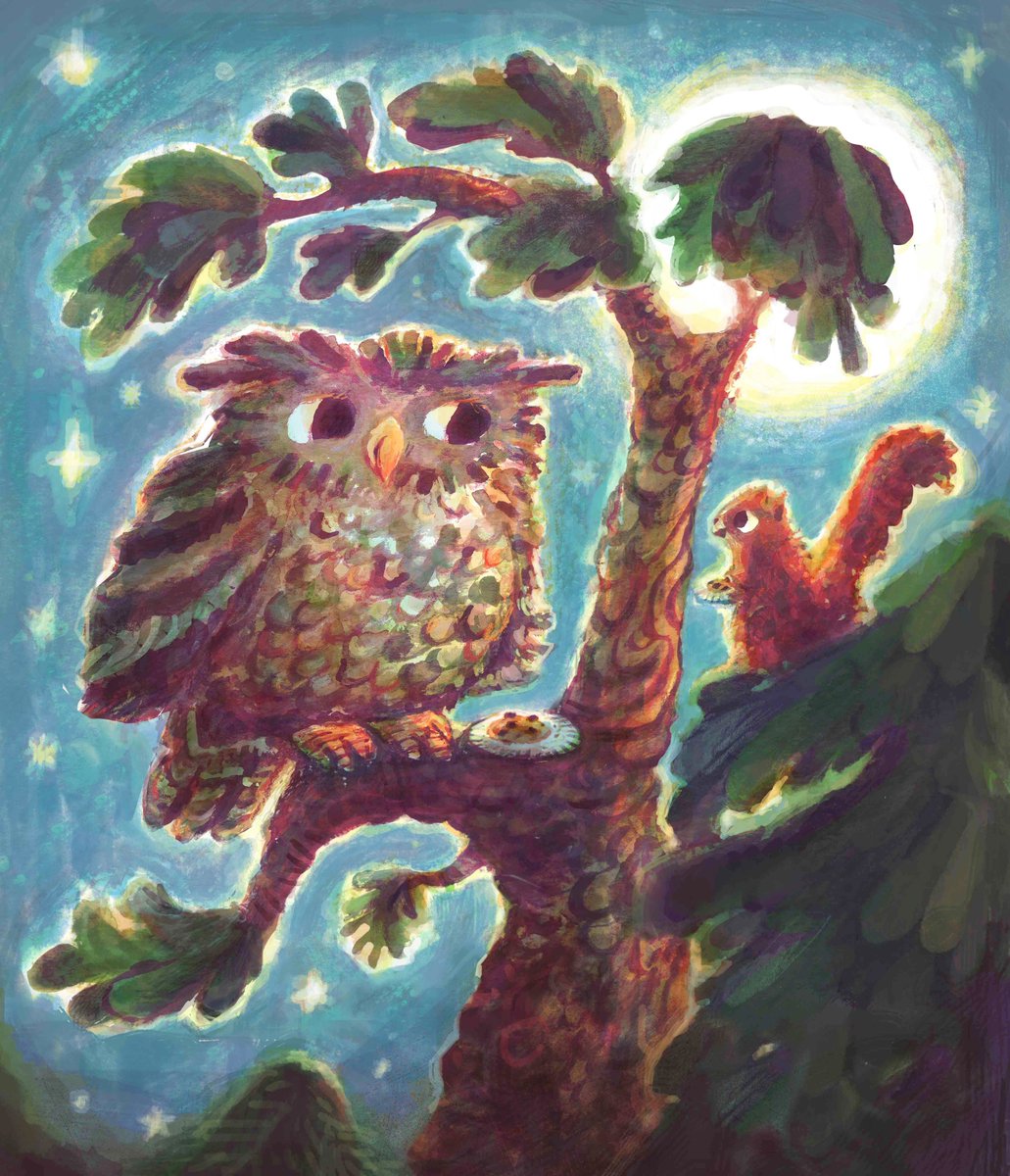 JulianaNeufeld's tweet photo. a pal and a snack can soften the harshest day #snackchat #kidslit #childrensillustration https://t.co/MwJ75NI8En