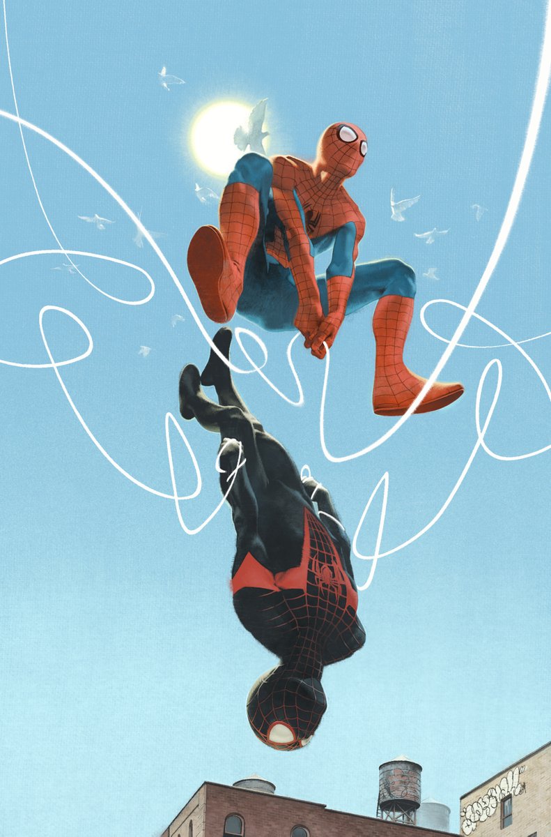 MarcAspinall's tweet image. New Work - Spectacular Spider-Men #5 Variant