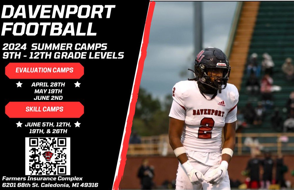 Looking for future Panthers! Get signed up for our camp April 28th, scholarships will be offered!