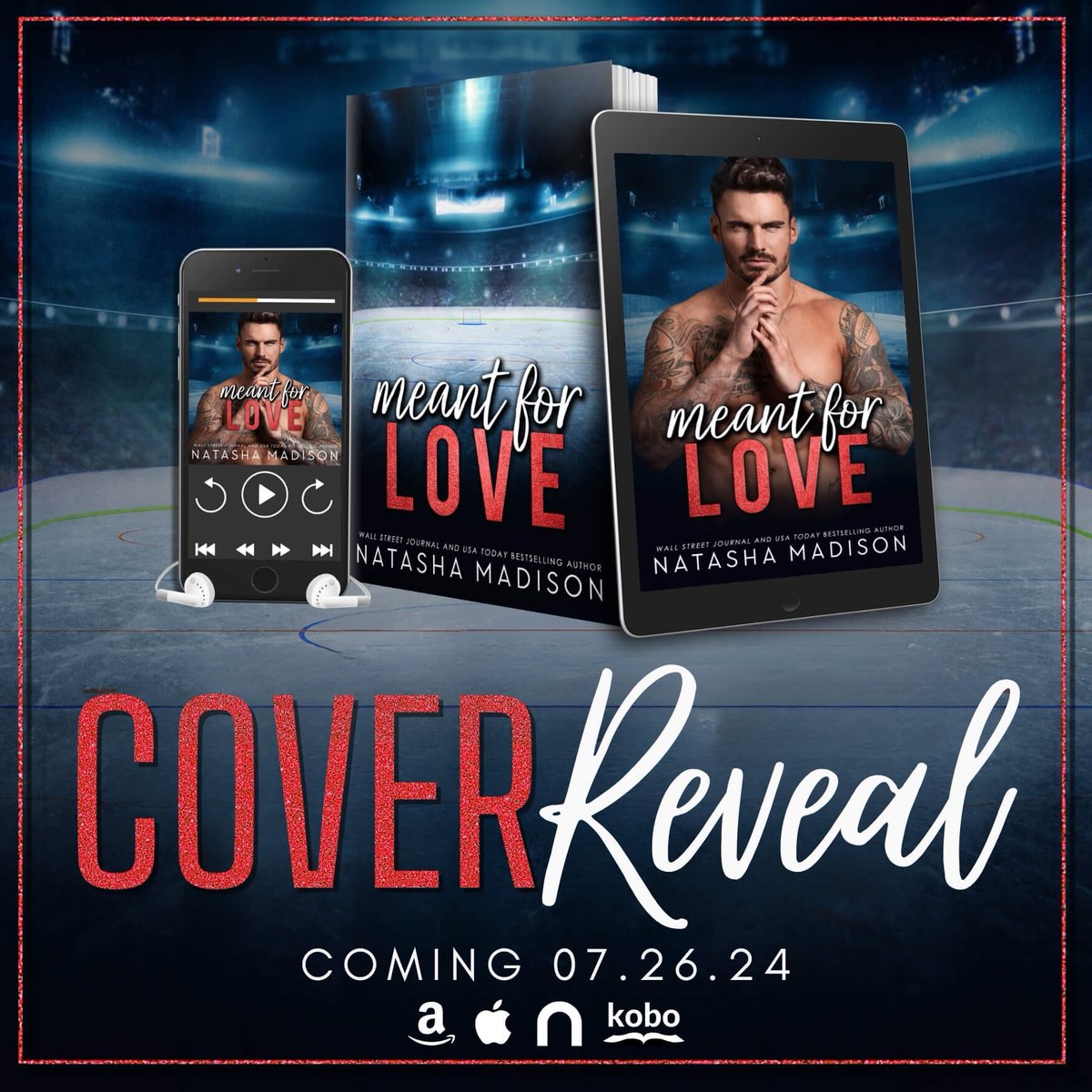 ⭐️ Coming Soon ⭐️ 
MEANT FOR LOVE by @NatashaMAuthor releasing 7/26! 
#PreOrderHere 
books2read.com/MeantForLoveNM
#bookish #theauthoragency