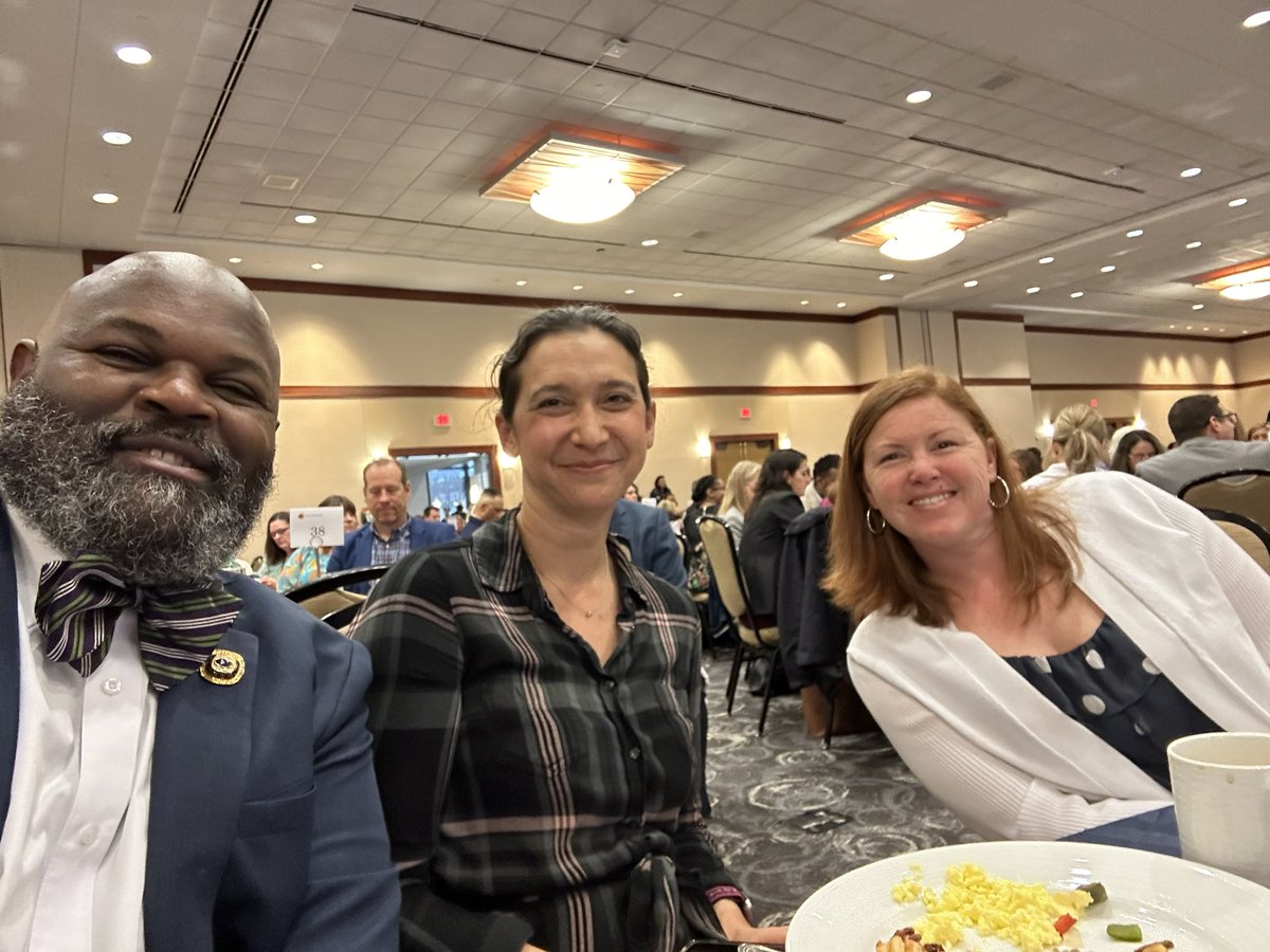 WE ARE…Leesburg!!!!! Starting the morning at the 2024 LCPS School/Business Partnership breakfast.  Principal,  PTO President and Assistant Principal. <a href="/BowTiedPrincipl/">BowTiedPrincipal</a> <a href="/nikole_mullen/">Nikole Mullen</a> <a href="/Leesburg_ES/">Leesburg Elementary School, VA</a>