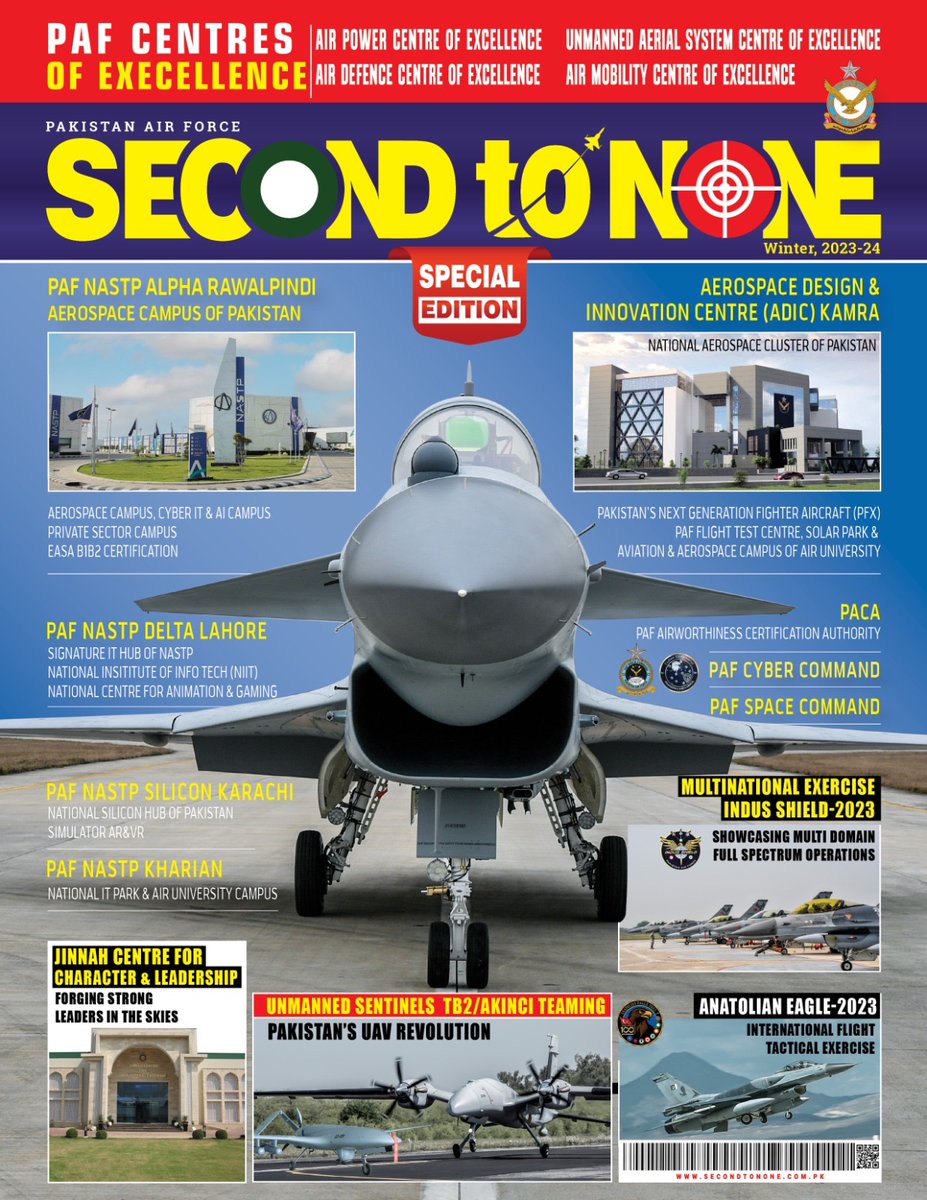 Pakistan Hava Kuvvetleri dergisi @SecondtononePAF  'da Baltık Hava Polisliği makalem yayınlandı.
Dergilerinde yer verdikleri için @DGPR_PAF  teşekkür ederim.
Dergiye ekteki linkten ulaşabilirsiniz, iyi okumalar...
#SecondtoNone #AirPolicing 
secondtonone.com.pk/e-magazines/