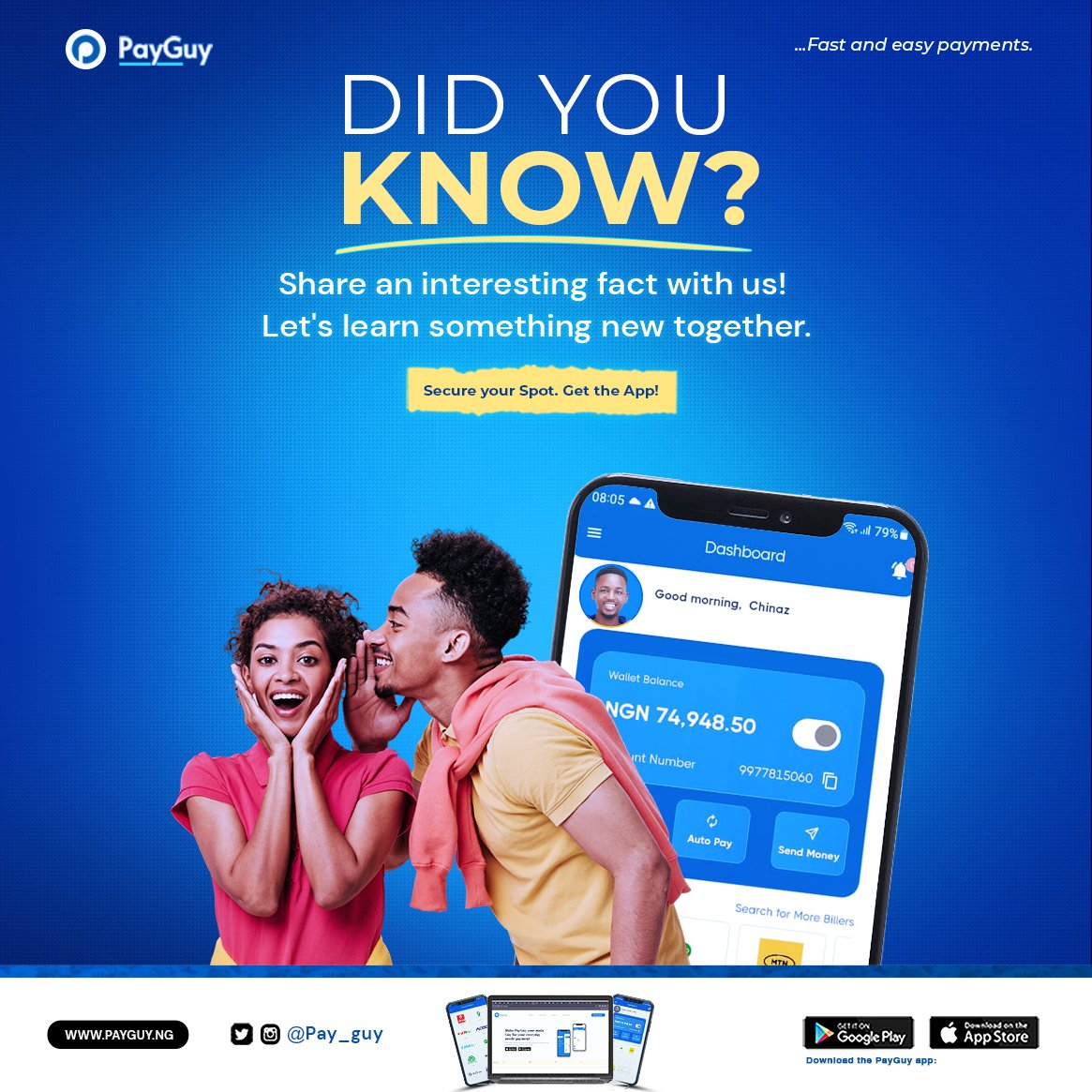 Pay__Guy's tweet photo. Hey Fam, happy  weekend!
Did You Know? 🤔

The fear of long words is called "Hippopotomonstrosesquippedaliophobia". 😀

Share something new  and interesting with  us today!
#PayGuy #facts #dollar #tech https://t.co/is58EZKh2X